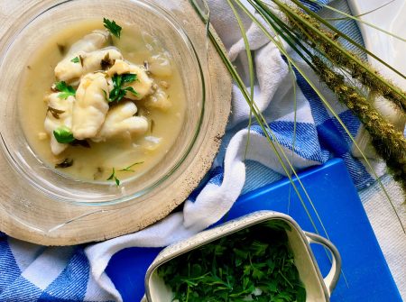 Cocochas en salsa verde